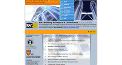 Desktop Screenshot of bscbuildingsurveyors.com